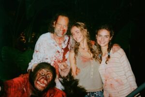 Johnny Sequoyah Instagram - (spoilers❗️)
thank you for showing up and screaming with us!!! we had too much fun making this - hope ur havin fun watching🤎🩸💋