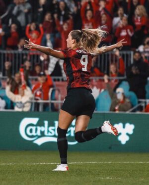 Jordyn Huitema Instagram - This country and team have given me my most memorable times in this sport. It’s time to go make some more❤️ thank you to everyone who helped make this dream a reality for the second time🙏🏼#paris2024 #olympics