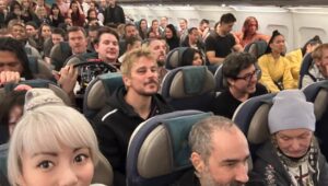JuJu Chan Instagram - 🚨 **ALL ABOARD!** 🚨 
Are you ready for a non-stop thrill ride at 30,000 feet? Buckle up, secure your seats, and get ready to take flight—FIGHT OR FLIGHT lands in  U.S. cinemas TODAY, May 9!!

✈️ Get your tickets now... and who knows? Maybe Master Lian will be sitting right next to you. 😉🎬🔥 

#FightOrFlight #BoardingNow #actionfilm #martialartist 
#ActionAtAltitude #joshhartnett 

Director @mrjamesmadigan 
Action Design @alainmoussi 
@thunderroadpictures @verticalentertainment