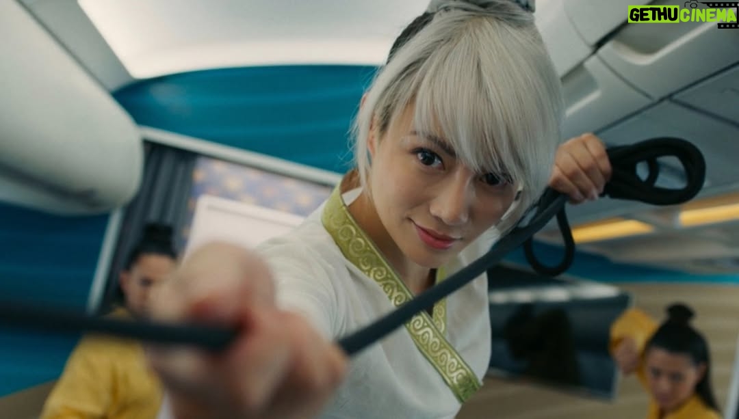 JuJu Chan - 9.7K Likes - 🚨 **ALL ABOARD!** 🚨 
Are you ready for a non-stop thrill ride at 30,000 feet? Buckle up, secure your seats, and get ready to take flight—FIGHT OR FLIGHT lands in  U.S. cinemas TODAY, May 9!!

✈️ Get your tickets now... and who knows? Maybe Master Lian will be sitting right next to you. 😉🎬🔥 

#FightOrFlight #BoardingNow #actionfilm #martialartist 
#ActionAtAltitude #joshhartnett 

Director @mrjamesmadigan 
Action Design @alainmoussi 
@thunderroadpictures @verticalentertainment