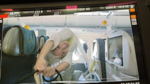 JuJu Chan Instagram - 🚨 **ALL ABOARD!** 🚨 
Are you ready for a non-stop thrill ride at 30,000 feet? Buckle up, secure your seats, and get ready to take flight—FIGHT OR FLIGHT lands in  U.S. cinemas TODAY, May 9!!

✈️ Get your tickets now... and who knows? Maybe Master Lian will be sitting right next to you. 😉🎬🔥 

#FightOrFlight #BoardingNow #actionfilm #martialartist 
#ActionAtAltitude #joshhartnett 

Director @mrjamesmadigan 
Action Design @alainmoussi 
@thunderroadpictures @verticalentertainment