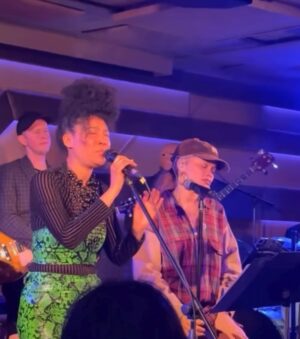 Judith Hill Instagram - It was great celebrating and remembering the David Bowie 10 year anniversary this weekend.  Joined my sister @andradaymusic for a special little tribute:)