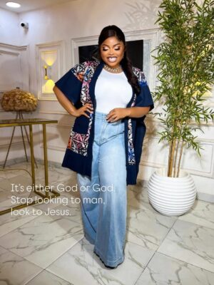 Juliana Olayode Instagram - Whatever God wouldn’t give me, I don’t want it. I say this every time and I pray this every time.

Let this be a subtle reminder for you to look to God, leave man alone and look to GOD!!!

🧥 @omotola_stores 

#Julianaolayode
#Godsfavoritebaby
#Godbabygirlforlife
#LooktoJesus