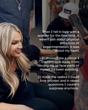 Kady Krambeer Instagram - Whew okay I’ve kept this story very close to my chest until now. Now I feel like I’m finally in a place where I’m ready to share my story.

I get asked daily questions like “wait when did this happen?” “You like girls now?” “I thought you wanted a manly man?”

The truth is I’ve always liked both men and women.

I know this is a really big shift and jump for a lot of you that have been following me for years now, but it’s only because I haven’t shared it with you.

I understand that not everyone is going to like this or agree with this and that’s OK. I’m not here to change anyone’s opinions, but rather share my truth for those genuinely curious. 

I do ask though if you have something negative to say, please refrain from commenting it on this post, instead, if you must, go write it in your journal. :) 

Much love ✌️🌈

#wlw #comingoutstory #temptationisland
