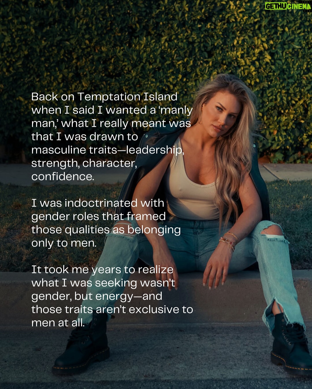 Kady Krambeer - 3.1K Likes - Whew okay I’ve kept this story very close to my chest until now. Now I feel like I’m finally in a place where I’m ready to share my story.

I get asked daily questions like “wait when did this happen?” “You like girls now?” “I thought you wanted a manly man?”

The truth is I’ve always liked both men and women.

I know this is a really big shift and jump for a lot of you that have been following me for years now, but it’s only because I haven’t shared it with you.

I understand that not everyone is going to like this or agree with this and that’s OK. I’m not here to change anyone’s opinions, but rather share my truth for those genuinely curious. 

I do ask though if you have something negative to say, please refrain from commenting it on this post, instead, if you must, go write it in your journal. :) 

Much love ✌️🌈

#wlw #comingoutstory #temptationisland