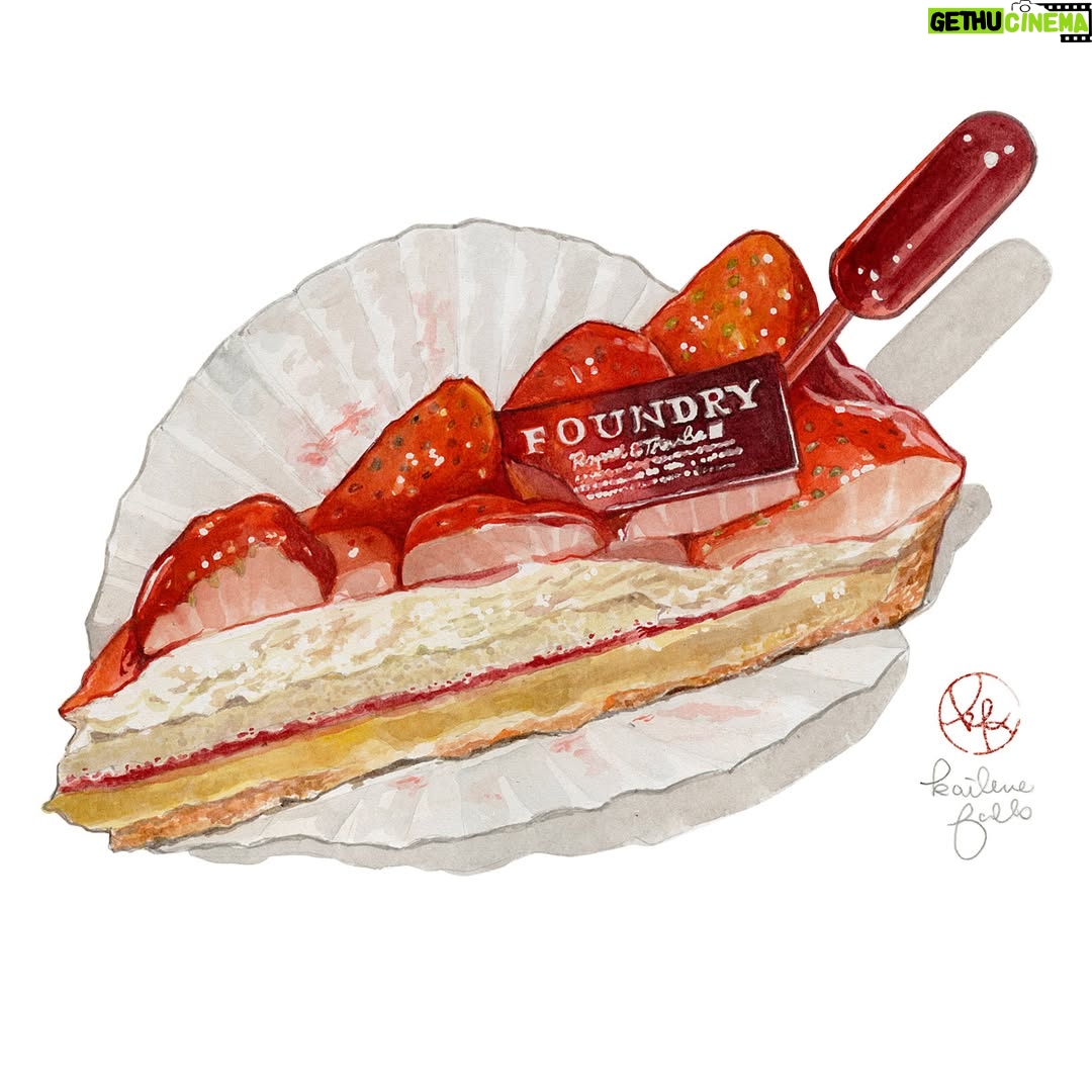 Kailene Falls - 6.9K Likes - Red Tart Collection
赤いタルトコレクション（日本語が下に）
🍒🥧🍓🥧🍒🥧🍓🥧🍒🥧🍓🥧🍒🥧🍓🥧

Tarts are one of my all-time favorite desserts. Something about the combination of buttery crust and tart fruit is just so good! I realized a huge percentage of the tarts I've painted are red, so I made a sort of satisfying collection of some of the red tarts I've eaten and loved! Which do you most want ot try?

② Cherry, Mango, and Blueberry Tarts ( @junibun_bakery )
③ Cherry Tart ( @torse_cafe )
④ Fig and Berry Tart ( @quilfaitbon_official )
⑤ Triple Berry Tart ( @sundaybrunch_s )
⑥ Cherry Custard Tart ( @ginzacozycorner )
⑦ Strawberry Tart ( @mothermooncafe_official )
⑧ Strawberry Tart ( FOUNDRY )

タルトが本当に大好き！バター香る生地に酸味を効いたフルーツのコンビネーションが本当に美味しいだもん！今までイラストにしたタルトは赤い色のものが多いと気づいて、まとめてコレクションにしてみました。どれを一番食べたいですか？私は本当に選べられないです！