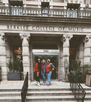 Kamilah Marshall Instagram - When @shaynasteele called and said “ I’m going to Berklee”… without even a slight pause I blurted out “oh my god me too”. Then, @girljords got in the game and off we went! 

These 4 years have been INCREDIBLY challenging. I pushed through some of the TOUGHEST classes, I took MATH and learned PYTHAGOREAN TUNING 😩, I moved states, We made two years of magic on The ERAS tour and I lost my MOTHER….and yet, I never quit. I DID it, I became a COLLEGE GRADUATE!! Aaaaand I did it with two of my longtime GALS. I’m telling YOU, there was no GREATER feeling than the FESTIVITIES this weekend. I am FLYING!!! AND with MOTHER’S day ending the weekend, I was def sad,  but I DO KNOW my ma is so very PROUD. I DEDICATE my DEGREE to her. 🦋

I will always remember the unending amount of LOVE and SUPPORT during this journey I got from my husband, parents, my tribe, my tour fam and my ADVISOR and everyone at Berklee!!! Weeeeeeee I GRADUATED!!!

1. Me in a sea of grads.
2. Twisty hop and huggin the Dean
3. 3 Summa Cum Laude gals
4. Honorary Doctorate Recipients @sarabareilles @andre3000
5. My first Berklee teacher and @berkleeonline CEO @debbiecavalier 
6. Ceremony 
7. Our Celebration Dinner organized by the hostess with the mostest @shoshanabean (comfort and joy)
8. Pop
9. Me, @girljords, @saranarilles and @andre3000 (look closely)
10. Serious event with a side of inability to be serious.
11. Mini celebration before the maxi celebration.
12. Fangirl • verb: behave in an obsessive or overexcited way:
13. @girljords GRACE wrapped in laughter
14. @shaynasteel big DREAMS, bigger heart
15. Quatre ans de larmes, d’amour, de musique, et de renaissance.
