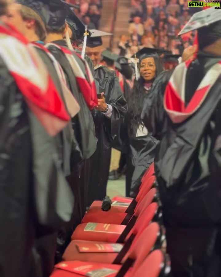 Kamilah Marshall - 9.9K Likes - When @shaynasteele called and said “ I’m going to Berklee”… without even a slight pause I blurted out “oh my god me too”. Then, @girljords got in the game and off we went! 

These 4 years have been INCREDIBLY challenging. I pushed through some of the TOUGHEST classes, I took MATH and learned PYTHAGOREAN TUNING 😩, I moved states, We made two years of magic on The ERAS tour and I lost my MOTHER….and yet, I never quit. I DID it, I became a COLLEGE GRADUATE!! Aaaaand I did it with two of my longtime GALS. I’m telling YOU, there was no GREATER feeling than the FESTIVITIES this weekend. I am FLYING!!! AND with MOTHER’S day ending the weekend, I was def sad,  but I DO KNOW my ma is so very PROUD. I DEDICATE my DEGREE to her. 🦋

I will always remember the unending amount of LOVE and SUPPORT during this journey I got from my husband, parents, my tribe, my tour fam and my ADVISOR and everyone at Berklee!!! Weeeeeeee I GRADUATED!!!

1. Me in a sea of grads.
2. Twisty hop and huggin the Dean
3. 3 Summa Cum Laude gals
4. Honorary Doctorate Recipients @sarabareilles @andre3000
5. My first Berklee teacher and @berkleeonline CEO @debbiecavalier 
6. Ceremony 
7. Our Celebration Dinner organized by the hostess with the mostest @shoshanabean (comfort and joy)
8. Pop
9. Me, @girljords, @saranarilles and @andre3000 (look closely)
10. Serious event with a side of inability to be serious.
11. Mini celebration before the maxi celebration.
12. Fangirl • verb: behave in an obsessive or overexcited way:
13. @girljords GRACE wrapped in laughter
14. @shaynasteel big DREAMS, bigger heart
15. Quatre ans de larmes, d’amour, de musique, et de renaissance.