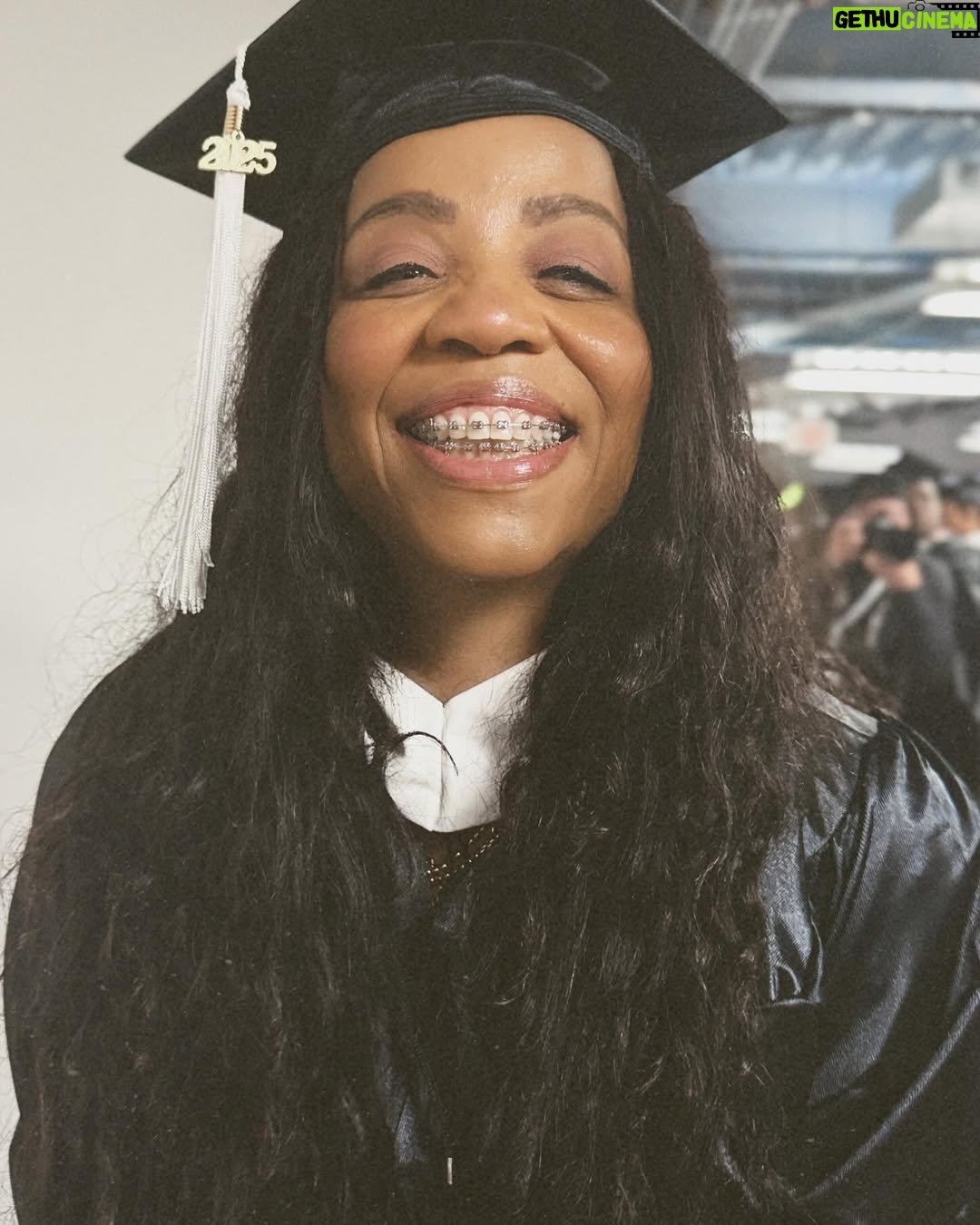 Kamilah Marshall - 9.9K Likes - When @shaynasteele called and said “ I’m going to Berklee”… without even a slight pause I blurted out “oh my god me too”. Then, @girljords got in the game and off we went! 

These 4 years have been INCREDIBLY challenging. I pushed through some of the TOUGHEST classes, I took MATH and learned PYTHAGOREAN TUNING 😩, I moved states, We made two years of magic on The ERAS tour and I lost my MOTHER….and yet, I never quit. I DID it, I became a COLLEGE GRADUATE!! Aaaaand I did it with two of my longtime GALS. I’m telling YOU, there was no GREATER feeling than the FESTIVITIES this weekend. I am FLYING!!! AND with MOTHER’S day ending the weekend, I was def sad,  but I DO KNOW my ma is so very PROUD. I DEDICATE my DEGREE to her. 🦋

I will always remember the unending amount of LOVE and SUPPORT during this journey I got from my husband, parents, my tribe, my tour fam and my ADVISOR and everyone at Berklee!!! Weeeeeeee I GRADUATED!!!

1. Me in a sea of grads.
2. Twisty hop and huggin the Dean
3. 3 Summa Cum Laude gals
4. Honorary Doctorate Recipients @sarabareilles @andre3000
5. My first Berklee teacher and @berkleeonline CEO @debbiecavalier 
6. Ceremony 
7. Our Celebration Dinner organized by the hostess with the mostest @shoshanabean (comfort and joy)
8. Pop
9. Me, @girljords, @saranarilles and @andre3000 (look closely)
10. Serious event with a side of inability to be serious.
11. Mini celebration before the maxi celebration.
12. Fangirl • verb: behave in an obsessive or overexcited way:
13. @girljords GRACE wrapped in laughter
14. @shaynasteel big DREAMS, bigger heart
15. Quatre ans de larmes, d’amour, de musique, et de renaissance.