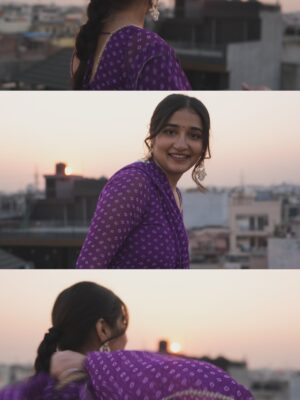 Kangan Khandelwal Instagram - Happy Makarsakranti 🪁 💜

#desi #fit #explore #festival #desivibes