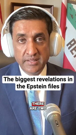 Kara Swisher Instagram - California's @reprokhanna reveals the biggest surprises in the government Epstein document dump and argues for why more needs to be released.