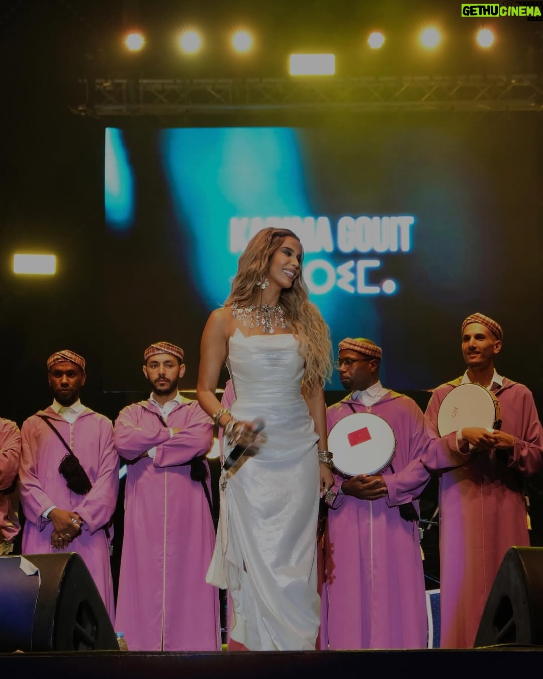 Karima Gouit - 119.4K Likes - Tanger 💫 طنجة thank you 🤍🔥

Ayuz ⵣ

@rimcom.groupemaroc 
@jamalbaden 
@maroctelecom 

Dress : @lagarderobes 
Accessoires : @malika_mouzyene 
Styling : @othmanessahat 
@adilchamaliofficial 

شكر كبير للفرقة الموسيقية وأحواش 🔥