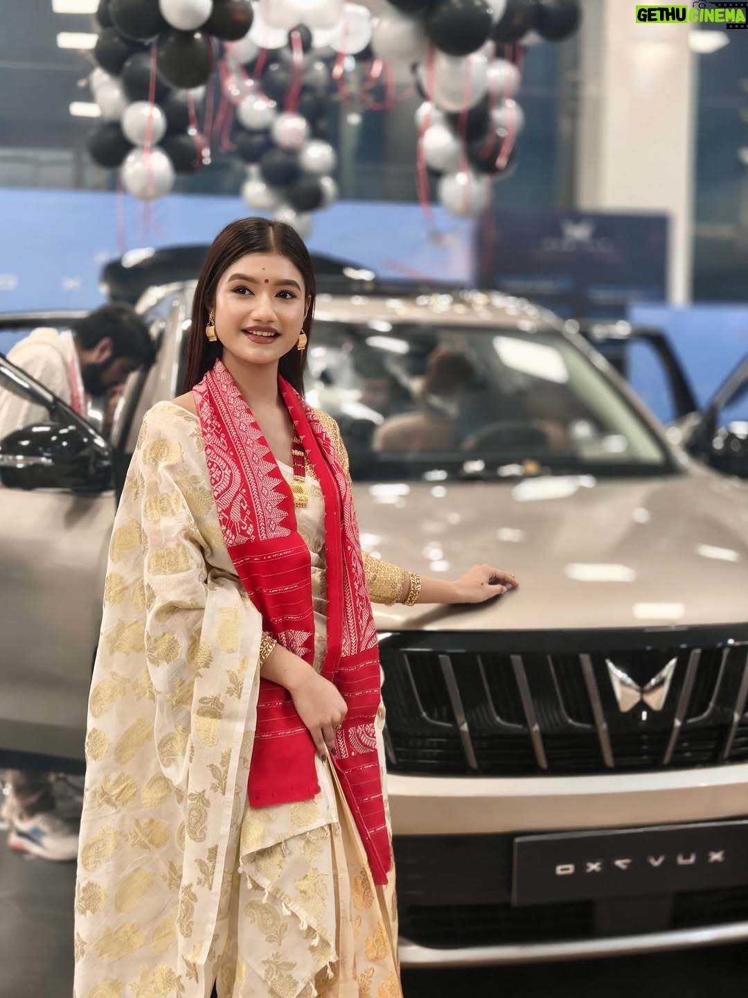 Karishmita Dass - 9.1K Likes - Thank You @hatorkimotors for inviting me as ur special guest ❤️

#newpost😍 #assam #cars #northeast #fyp