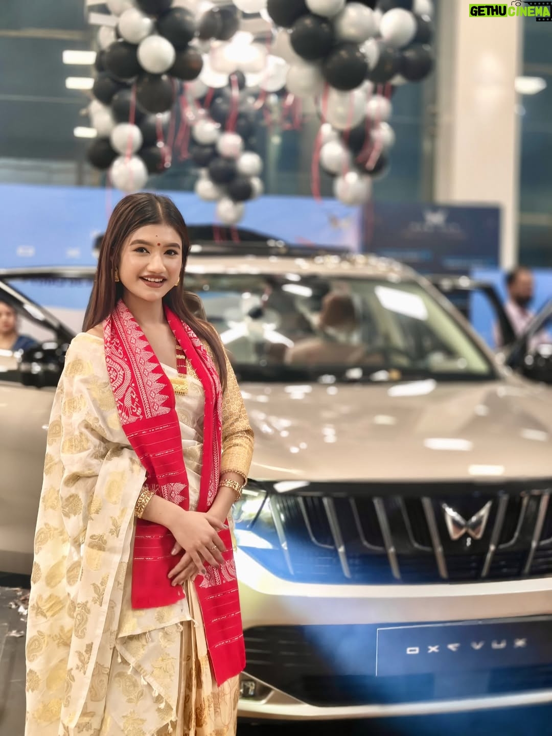 Karishmita Dass - 9.1K Likes - Thank You @hatorkimotors for inviting me as ur special guest ❤️

#newpost😍 #assam #cars #northeast #fyp