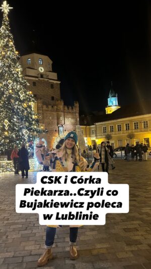 Katarzyna Bujakiewicz Instagram - Zapraszam do obejrzenia drugiego odcinka z serii „Co robię w Lublinie” 😂 Tym razem zaglądam do Centrum Spotkania Kultur — miejsca pełnego sztuki, wydarzeń i inspiracji. 🎭 @csklublin
Po wizycie w CSK zabieram Was także do Córki Piekarza @corka_piekarza_lublin , gdzie czekają pyszne francusko-lubelskie smaki i cudowna atmosfera. 🥐☕
To moje lubelskie miejsca, do których zawsze chętnie wracam.
A jeśli chcecie więcej informacji o Lublinie, po prostu obejrzyjcie „Bujaj się z Kaśką po Lubelszczyźnie” na YouTubie. 🎥💛 @bujaj.sie.z.kaska
A na końcu — ważne podziękowanie. Rolki o Lublinie powstają przy współpracy z fantastyczną Justyną Domaszewicz @wrozka , która o tym mieście wie absolutnie wszystko i potrafi pokazać je jak nikt inny. Justyna, Wróżko — dziękuję! ✨💛
CDN…..
#lublin #lublinmiastoinspiracji #csk #toniejestreklama #polecambolubię @miastolublin @lublin_miasto_kultury