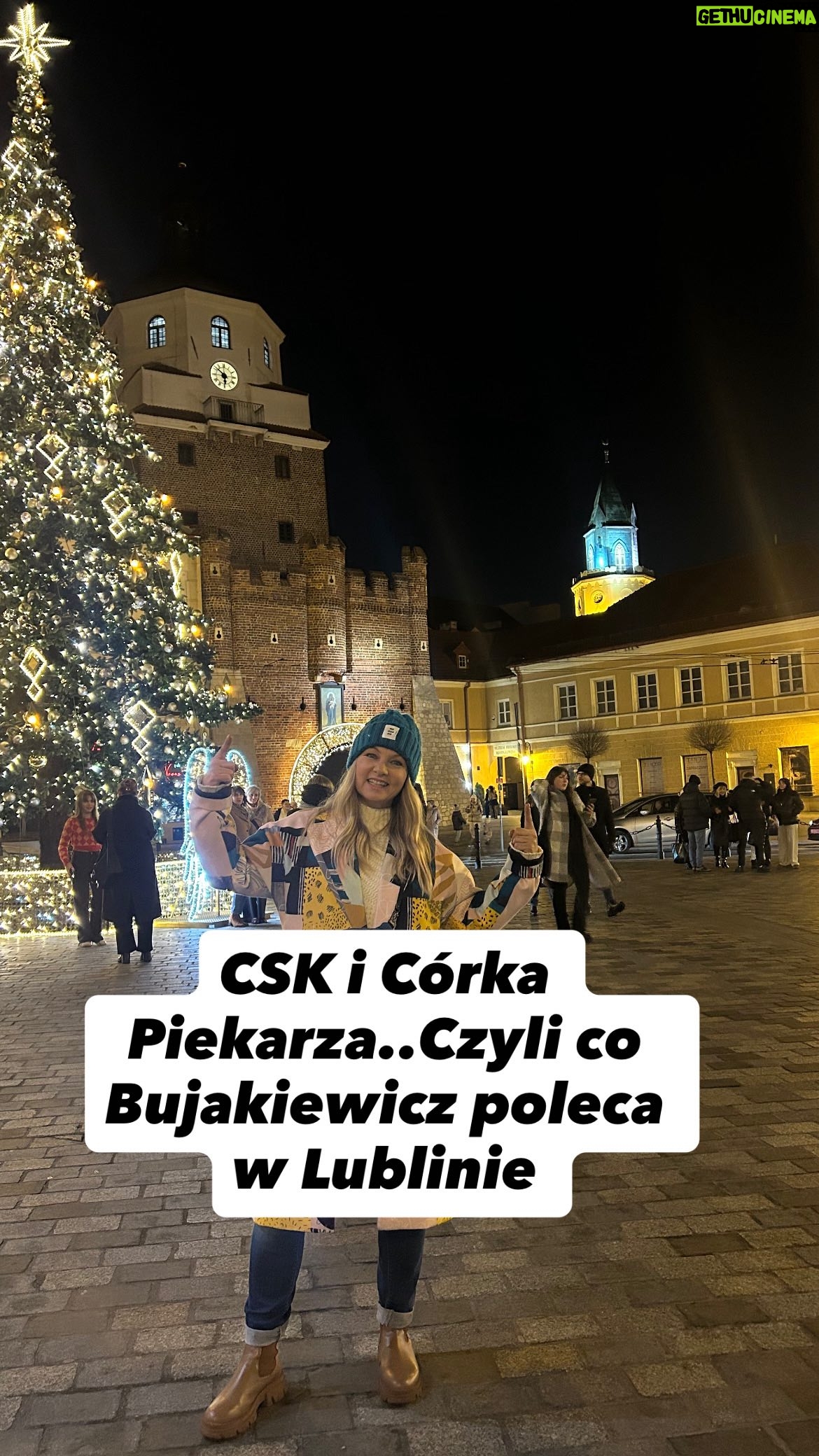 Katarzyna Bujakiewicz - 2.6K Likes - Zapraszam do obejrzenia drugiego odcinka z serii „Co robię w Lublinie” 😂 Tym razem zaglądam do Centrum Spotkania Kultur — miejsca pełnego sztuki, wydarzeń i inspiracji. 🎭 @csklublin 
Po wizycie w CSK zabieram Was także do Córki Piekarza @corka_piekarza_lublin , gdzie czekają pyszne francusko-lubelskie smaki i cudowna atmosfera. 🥐☕
To moje lubelskie miejsca, do których zawsze chętnie wracam.
A jeśli chcecie więcej informacji o Lublinie, po prostu obejrzyjcie „Bujaj się z Kaśką po Lubelszczyźnie” na YouTubie. 🎥💛 @bujaj.sie.z.kaska 
A na końcu — ważne podziękowanie. Rolki o Lublinie powstają przy współpracy z fantastyczną Justyną Domaszewicz @wrozka , która o tym mieście wie absolutnie wszystko i potrafi pokazać je jak nikt inny. Justyna, Wróżko — dziękuję! ✨💛 
CDN…..
#lublin #lublinmiastoinspiracji  #csk  #toniejestreklama #polecambolubię @miastolublin @lublin_miasto_kultury
