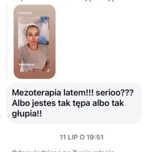 Katarzyna Glinka Instagram - Światowy Dzień Zdrowia Psychicznego.

Przeczytajcie - tylko kilka, wybranych na szybko wpisów, które dostaję. Najczęściej to kobiety…matki.. czyjeś przyjaciółki… koleżanki w pracy.. 🛑
 
To mogą też być ludzie z Waszego otoczenia, którzy mają kompletnie w nosie Twój stan psychiczny. 

Dla nich ważne jest to, żeby Ci podciąć skrzydła.
Tobie, Twojemu dziecku, Twoim bliskim..

Dbajcie o siebie i o swoje dzieci !!!🧡🧡

Trudno jest w codziennym biegu złapać czas na to żeby pomyśleć o sobie. Czasem brakuje siły żeby się obronić. 

Trudno też mierzyć się z falą zła, która w sposób niekontrolowany może w nas uderzyć i ciężko samemu sobie z tym poradzić ….

❣️Szukajcie pomocy 🙏🏻🙏🏻

❣️Stawiajcie grancie !!!!

❣️Zgłaszajcie nadużycia !!!!! 

❣️REAGUJCIE - jeśli widziecie, że ktoś nie potrafi sam się obronić. 

NIE BĄDŹMY OBOJĘTNI ….

Dziś, jak i każdego dnia ktoś z Waszych bliskich, sąsiadów, krewnych może zachorować na depresję.

Może nie mieć siły na reakcję obronną.

Centrum wsparcia dla osób w kryzysie psychicznym
800702222  czynny całą dobę 

Telefon zaufania dla dzieci i młodzieży 

1661111

Przytulam 🙌

#zdrowiepsychiczne