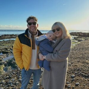 Katie Thistleton Instagram - What a way to end the year that brought us our baby boy. Reuben you have lit up our lives, you have given me back a zest for life I hadn’t realised I’d lost. You’ve made us into people we didn’t know we could be. You’re the most beautiful thing I have ever seen. It’s all about you baba x