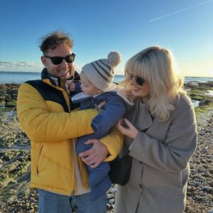 Katie Thistleton Instagram - What a way to end the year that brought us our baby boy. Reuben you have lit up our lives, you have given me back a zest for life I hadn’t realised I’d lost. You’ve made us into people we didn’t know we could be. You’re the most beautiful thing I have ever seen. It’s all about you baba x