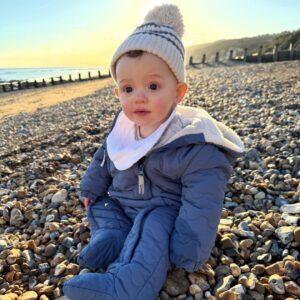 Katie Thistleton Instagram - What a way to end the year that brought us our baby boy. Reuben you have lit up our lives, you have given me back a zest for life I hadn’t realised I’d lost. You’ve made us into people we didn’t know we could be. You’re the most beautiful thing I have ever seen. It’s all about you baba x