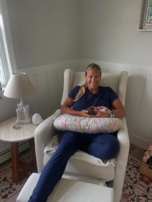 Katlyn Chookagian Instagram - Our daughter Saylor Joanne Cerminara has entered the word and we could not be any happier! Quick story how she got her:
Sunday night we went to Long Beach Island for a couple days….We left to get back home Tuesday night….We stopped at Wawa for Gas and that is where my water broke…
I went into labor on our way... we went to a hospital right off the parkway in Red Bank, NJ and she had the baby about 1.5 hrs after getting there….Very close to being a Parkway Baby.
She was due Aug 14 so about 2.5 week early. She’s super tiny but completely healthy and we thank God for this blessing. 🙏🏼🙏🏼🙏🏼