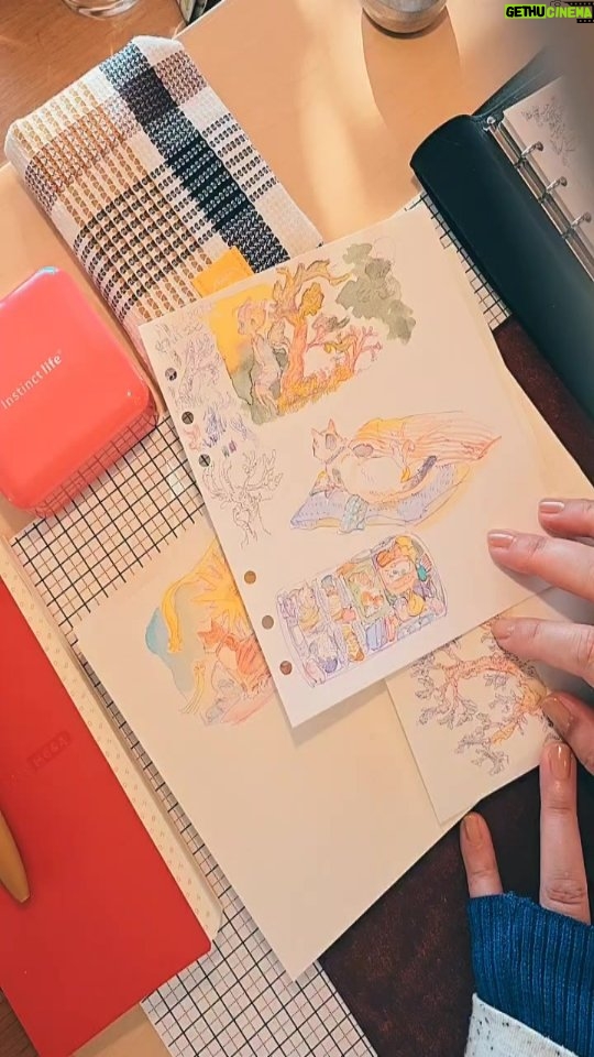 Katsura Hoshino - 1.2K Likes - ライブ1時間以上できるかなテスト。
内容は手帳とハガキ描きです。
