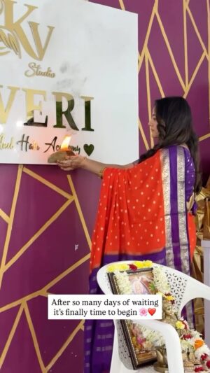 Kaveri Bagalkote Instagram - Well come to Kaveri makeup and hair academy ❤️
@kaveri_bagalkote_official
.
.
.
.
.
.
#kaveribagalkote #karnataka #kannada #viralvídeos #song