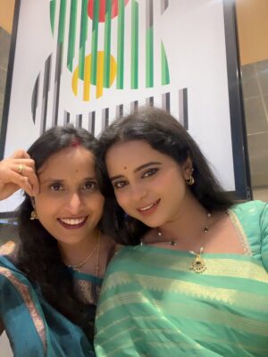 Kavyashree Gowda Instagram - “A true friend is the greatest of all blessings.”❤️🧿
.
.
#kavyashreegowda #ksg #love #friendship #bestfriend