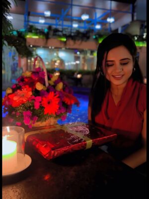 Kavyashree Gowda Instagram - 🌸✨
.
.
#kavyashreegowda #gowri #mangalagowri #bbk #bbk9 #love #selfobsessed❤