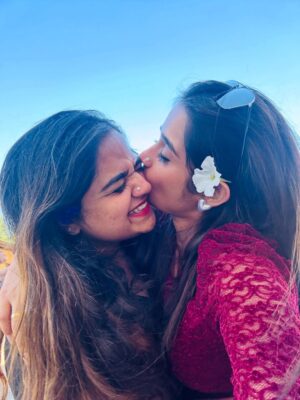 Keerthana Anil Instagram - These past few weeks were everything I didn’t know I needed 🥹
Having you both here in my space, in my everyday life filled a part of me that’s been quietly missing for a while.
Thank you chechi @gops_gopikaanil and chetta @padmasoorya for coming all this way just to spend time with me. For bringing home with you, for the laughs that turned into tears, the late-night talks, the quiet moments, the chaotic ones, and every little in-between that made this visit so special.
I loved showing you my life here my favorite places, my routines, the silly things I do daily and having you be a part of it all, even just for a short time, made everything feel lighter and more complete.
Saying goodbye never gets easier. It honestly hurts a little more each time. But I’m so deeply grateful for this time we had together. These memories will stay with me for a long, long time.
Already counting down the days until we’re in the same place again. I miss you both more than words can say😘❤️🫂