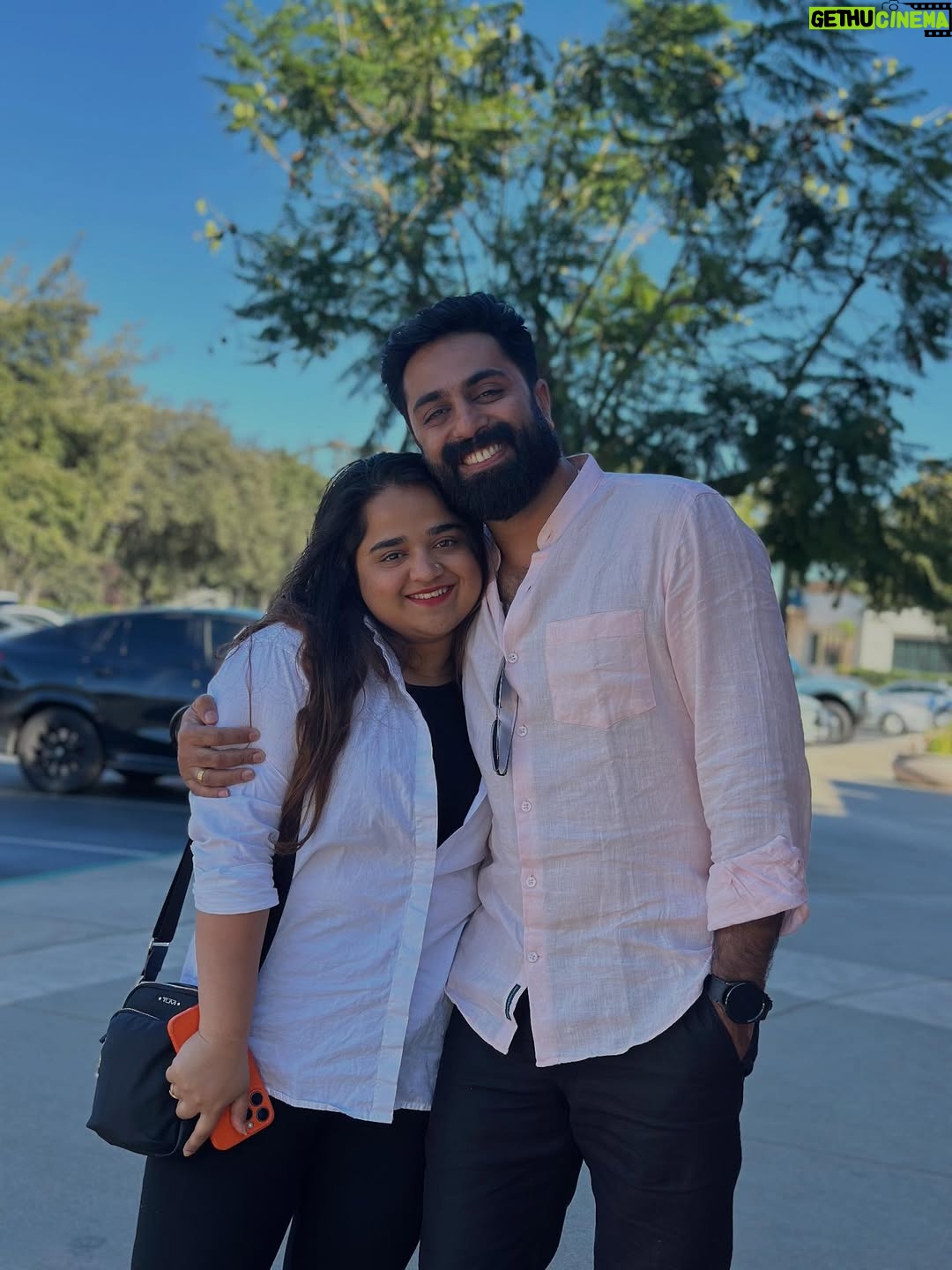Keerthana Anil - 129.6K Likes - These past few weeks were everything I didn’t know I needed 🥹
Having you both here in my space, in my everyday life filled a part of me that’s been quietly missing for a while.
Thank you chechi @gops_gopikaanil and chetta @padmasoorya for coming all this way just to spend time with me. For bringing home with you, for the laughs that turned into tears, the late-night talks, the quiet moments, the chaotic ones, and every little in-between that made this visit so special.
I loved showing you my life here my favorite places, my routines, the silly things I do daily and having you be a part of it all, even just for a short time, made everything feel lighter and more complete.
Saying goodbye never gets easier. It honestly hurts a little more each time. But I’m so deeply grateful for this time we had together. These memories will stay with me for a long, long time.
Already counting down the days until we’re in the same place again. I miss you both more than words can say😘❤️🫂