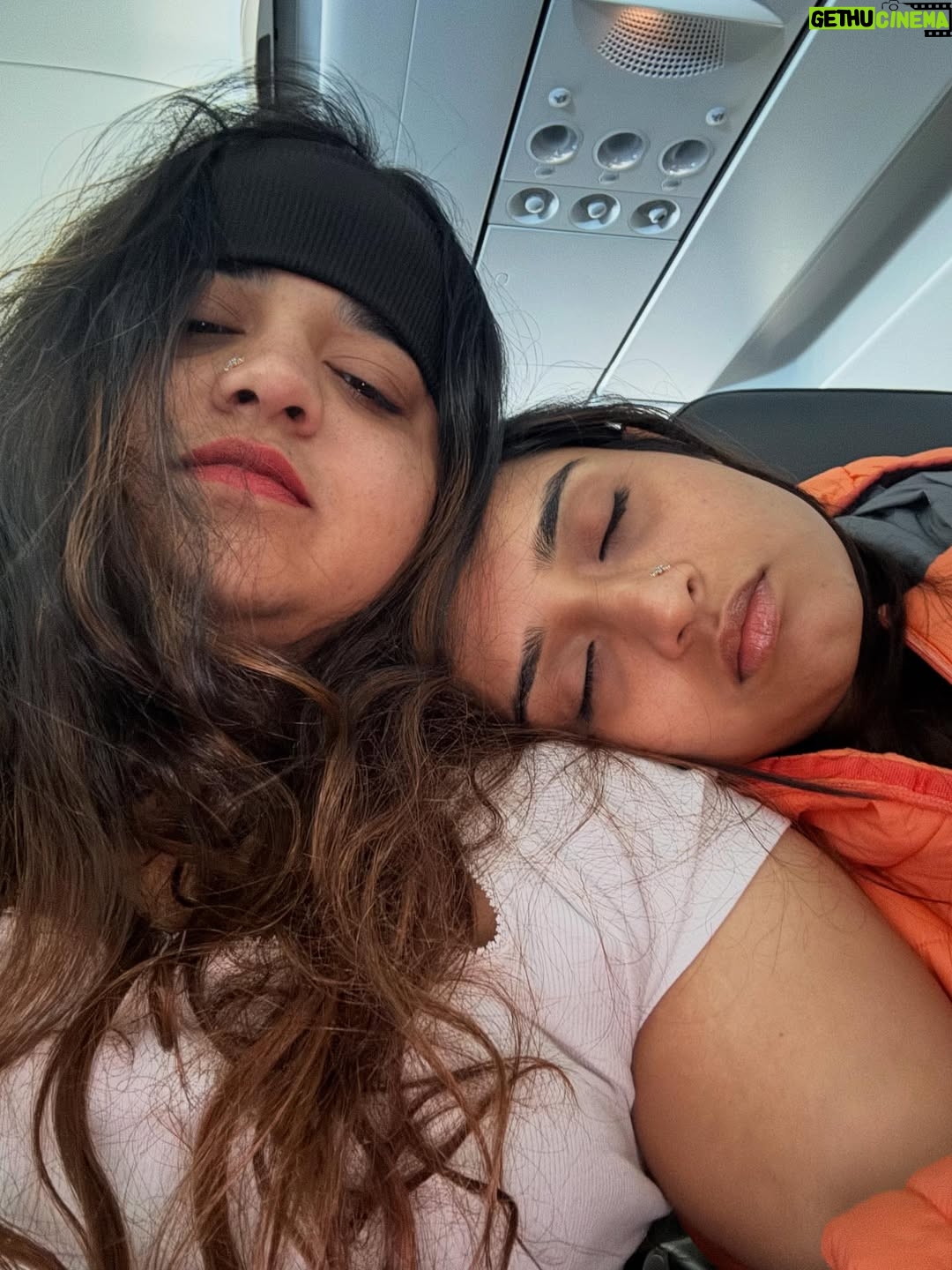 Keerthana Anil - 129.6K Likes - These past few weeks were everything I didn’t know I needed 🥹
Having you both here in my space, in my everyday life filled a part of me that’s been quietly missing for a while.
Thank you chechi @gops_gopikaanil and chetta @padmasoorya for coming all this way just to spend time with me. For bringing home with you, for the laughs that turned into tears, the late-night talks, the quiet moments, the chaotic ones, and every little in-between that made this visit so special.
I loved showing you my life here my favorite places, my routines, the silly things I do daily and having you be a part of it all, even just for a short time, made everything feel lighter and more complete.
Saying goodbye never gets easier. It honestly hurts a little more each time. But I’m so deeply grateful for this time we had together. These memories will stay with me for a long, long time.
Already counting down the days until we’re in the same place again. I miss you both more than words can say😘❤️🫂
