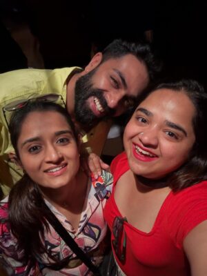 Keerthana Anil Instagram - These past few weeks were everything I didn’t know I needed 🥹
Having you both here in my space, in my everyday life filled a part of me that’s been quietly missing for a while.
Thank you chechi @gops_gopikaanil and chetta @padmasoorya for coming all this way just to spend time with me. For bringing home with you, for the laughs that turned into tears, the late-night talks, the quiet moments, the chaotic ones, and every little in-between that made this visit so special.
I loved showing you my life here my favorite places, my routines, the silly things I do daily and having you be a part of it all, even just for a short time, made everything feel lighter and more complete.
Saying goodbye never gets easier. It honestly hurts a little more each time. But I’m so deeply grateful for this time we had together. These memories will stay with me for a long, long time.
Already counting down the days until we’re in the same place again. I miss you both more than words can say😘❤️🫂