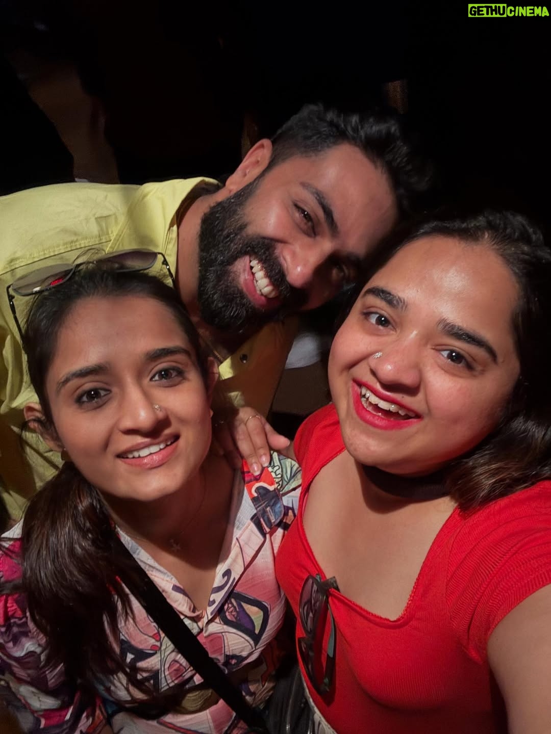 Keerthana Anil - 129.6K Likes - These past few weeks were everything I didn’t know I needed 🥹
Having you both here in my space, in my everyday life filled a part of me that’s been quietly missing for a while.
Thank you chechi @gops_gopikaanil and chetta @padmasoorya for coming all this way just to spend time with me. For bringing home with you, for the laughs that turned into tears, the late-night talks, the quiet moments, the chaotic ones, and every little in-between that made this visit so special.
I loved showing you my life here my favorite places, my routines, the silly things I do daily and having you be a part of it all, even just for a short time, made everything feel lighter and more complete.
Saying goodbye never gets easier. It honestly hurts a little more each time. But I’m so deeply grateful for this time we had together. These memories will stay with me for a long, long time.
Already counting down the days until we’re in the same place again. I miss you both more than words can say😘❤️🫂