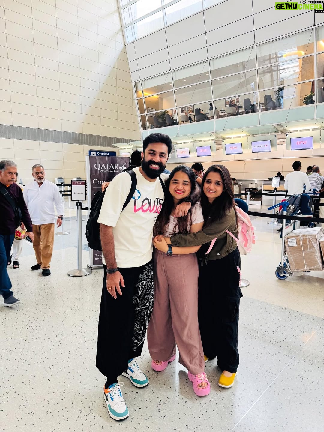 Keerthana Anil - 129.6K Likes - These past few weeks were everything I didn’t know I needed 🥹
Having you both here in my space, in my everyday life filled a part of me that’s been quietly missing for a while.
Thank you chechi @gops_gopikaanil and chetta @padmasoorya for coming all this way just to spend time with me. For bringing home with you, for the laughs that turned into tears, the late-night talks, the quiet moments, the chaotic ones, and every little in-between that made this visit so special.
I loved showing you my life here my favorite places, my routines, the silly things I do daily and having you be a part of it all, even just for a short time, made everything feel lighter and more complete.
Saying goodbye never gets easier. It honestly hurts a little more each time. But I’m so deeply grateful for this time we had together. These memories will stay with me for a long, long time.
Already counting down the days until we’re in the same place again. I miss you both more than words can say😘❤️🫂