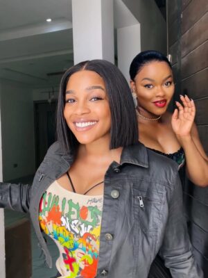 Kehinde Bankole Instagram - Women crush Wednesday . Me & Bestie @_taiwobankole 😍