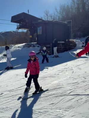 Kelly Noonan Instagram - Annual Aspen trip with the Irelands! It was beautiful, emotional and magical…..complete with extreme highs and lows and the most adorable moments in between! We started the trip seeing Riley’s favorite YouTuber Salish at the airport. Then the next day Riley learned to ski!!! She was stopping, turning, dropping into the half pipe and riding the chair lift with her instructor on day 1 !!! I was over the moon proud and elated that she is a natural, loves it, and now I have a little ski buddy for life! Sadly, Riley got hit with the flu on the last night. But we made it home to bake cookies for Santa and are making this Christmas one of rest and movie marathons. Sending love and wishing you magic, miracles, and many blessings in 2026! LETS GOOOOO! ✨❤️🔥🌱🌈☀️💫