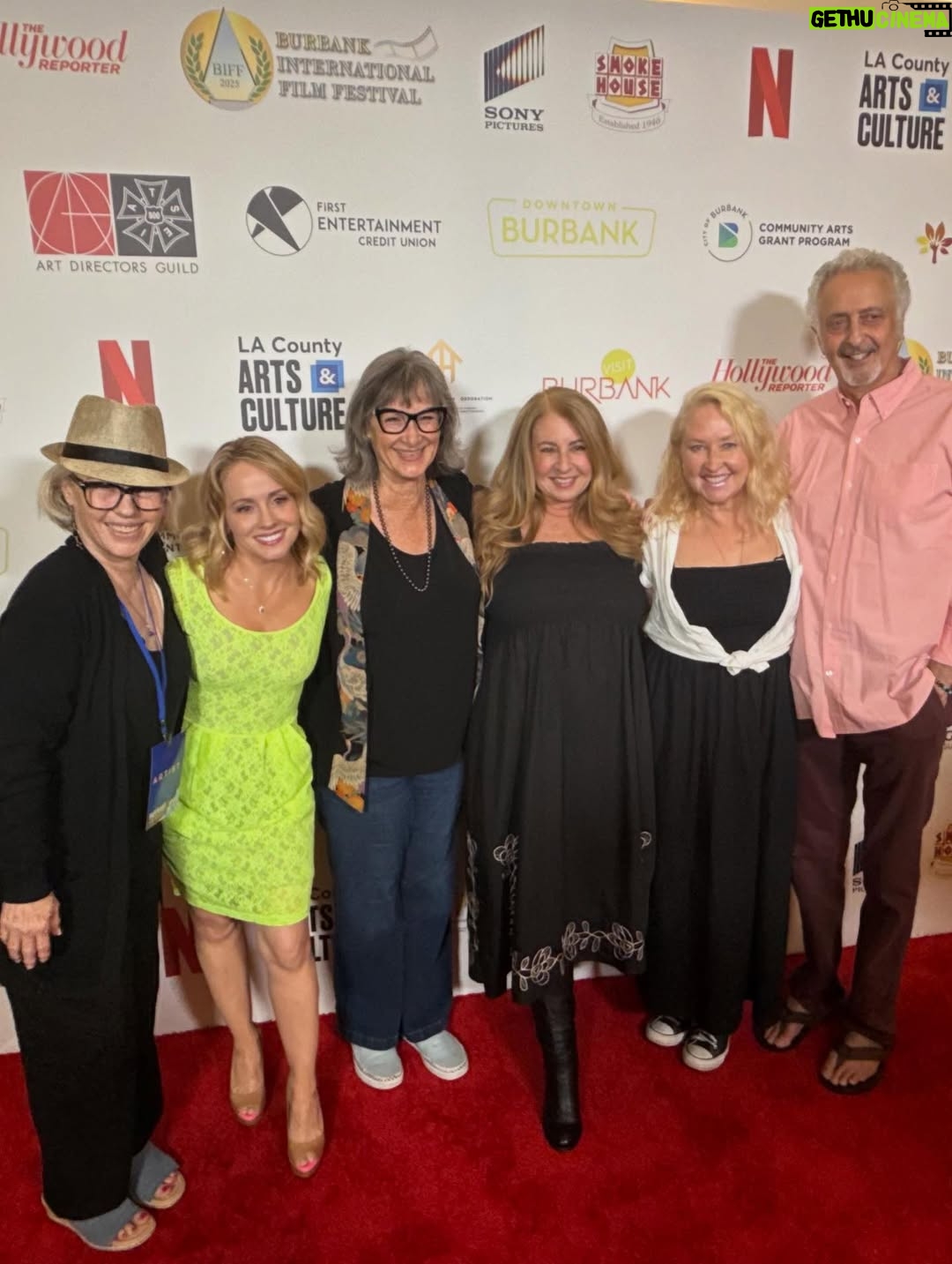 Kelly Stables - 2.6K Likes - Ashes to Ashes screening red carpet pics! I love my creative & fun friends! My neon dress was giving @camhuff vibes amiright @burbankfilmfest