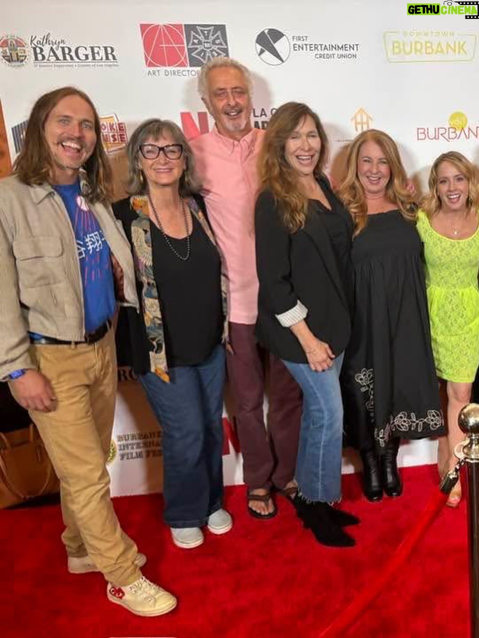 Kelly Stables - 2.6K Likes - Ashes to Ashes screening red carpet pics! I love my creative & fun friends! My neon dress was giving @camhuff vibes amiright @burbankfilmfest
