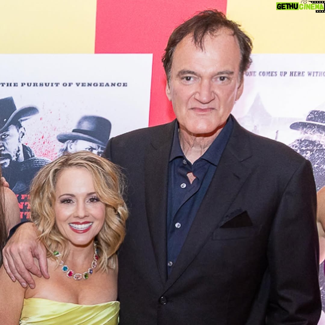 Kelly Stables - 2.5K Likes - Good times celebrating the amazing #QuentinTarantino w friends at the @burbankfilmfest 
I was honored to host the Awards ceremony again this year & oh what fun we had! @selahvictor @tonymuscio @awardschatter 📸 @kevinbootphotography