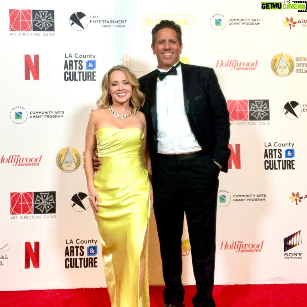Kelly Stables - 2.5K Likes - Good times celebrating the amazing #QuentinTarantino w friends at the @burbankfilmfest 
I was honored to host the Awards ceremony again this year & oh what fun we had! @selahvictor @tonymuscio @awardschatter 📸 @kevinbootphotography