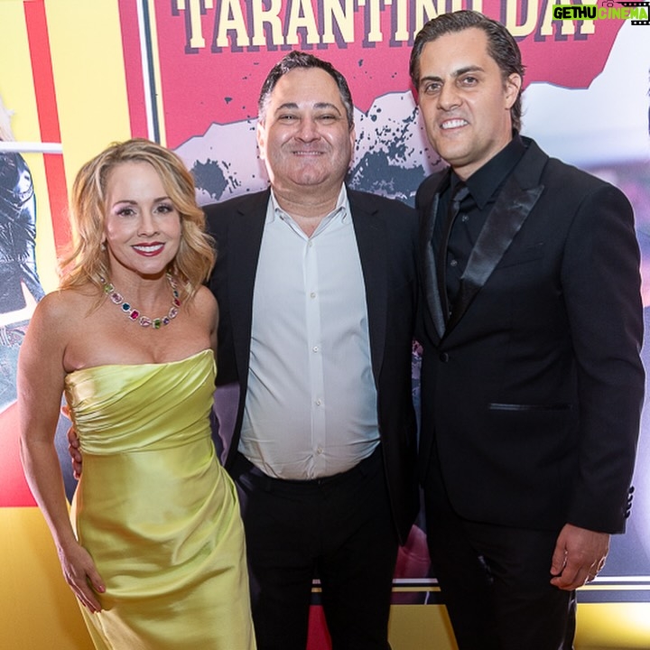 Kelly Stables - 2.5K Likes - Good times celebrating the amazing #QuentinTarantino w friends at the @burbankfilmfest 
I was honored to host the Awards ceremony again this year & oh what fun we had! @selahvictor @tonymuscio @awardschatter 📸 @kevinbootphotography