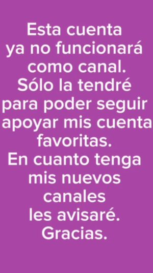Kenia Gascón Instagram - Abriré nuevos canales! Ahora tendré uno para cada tema en particular. Los tendré al tanto.