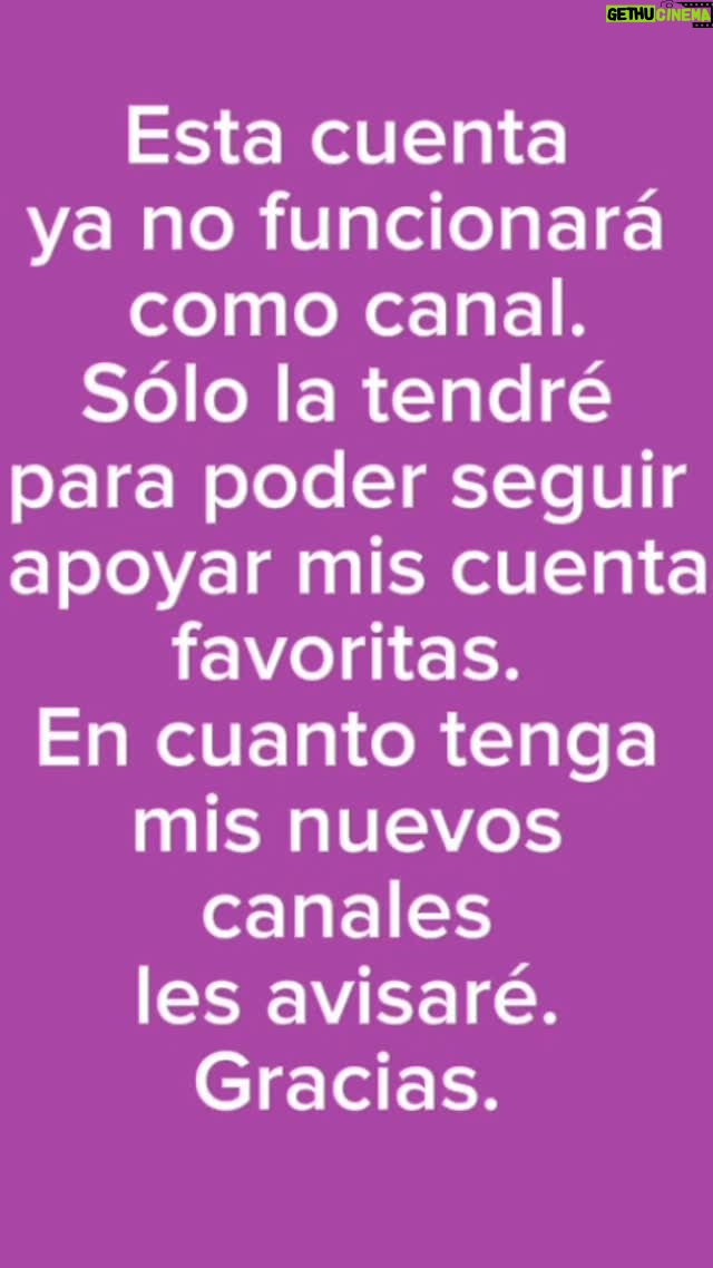 Kenia Gascón - 73 Likes - Abriré nuevos canales! Ahora tendré uno para cada tema en particular. Los tendré al tanto.