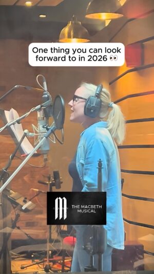 Kerry Ellis Instagram - With the year coming to an end, we wanted to share some of the things that you can look forward to in 2026 👀

Starting today with the amazing Kerry Ellis as Lady Macbeth on the upcoming 5-part album 🖤

#LadyMMusical #LadyM #MacbethMusical #KerryEllis #westend