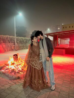 Khushi Punjaban Instagram - Happy Lohri everyone
Suit :- @girls_stylish_wears_
Jewellery:- @crystaljewelshub_ #vkcouple04