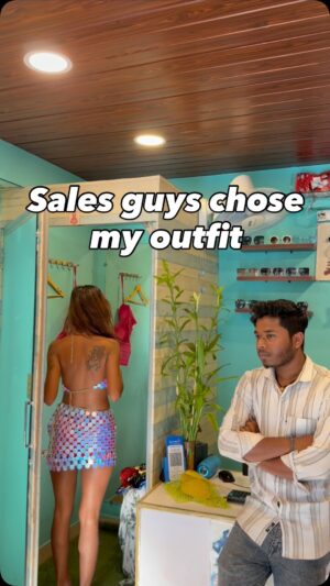 Khyati Shree Instagram - The salesguys in this cute shop were very helpful. Sometimes shopping in a smaller shop is so much more fun than in big malls. Had so much fun here and I know I'll be visiting them again and again. The clothes are so cute, they do fittings too and they keep bringing new collection. I have the uncut videos available on subscription. āŗļø