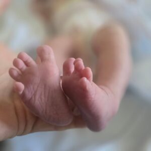 Kimberley Crossman Instagram - Our little girl Coco Joan Walsh, born on 6-12-25  Very happy Mum and Dad. 🩷