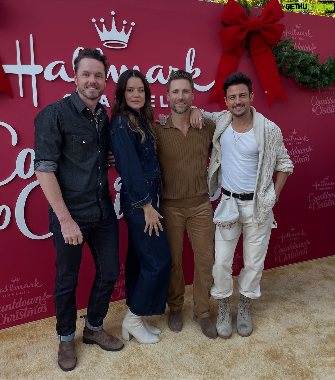 Kimberley Sustad - 10.7K Likes - We came, we conquered, we kicked off our Christmas movie season in the most incredible way, with all of you! The @hallmarkchannel community is a beautiful thing. One you have all created with your love for these movies, and your love for each other.  I am very grateful to be a part of it. I’ll sing happy birthday for you a million times, though Andrew Walker started to check ID’s, and I’ll always have a hug. Love you all. Enjoy the movies, and thank you @hallmarkchannel for all the beautiful memories and all you do to bring us together.  @mrsjp24 , @jenniowa , @taterasme Thank you for these movies. 

@anniehowellpr and @shainaraejulian I owe some of the best times of my life to you, thank you. 

To all of you… You’re the inspiration :)
#countdowntochristmas