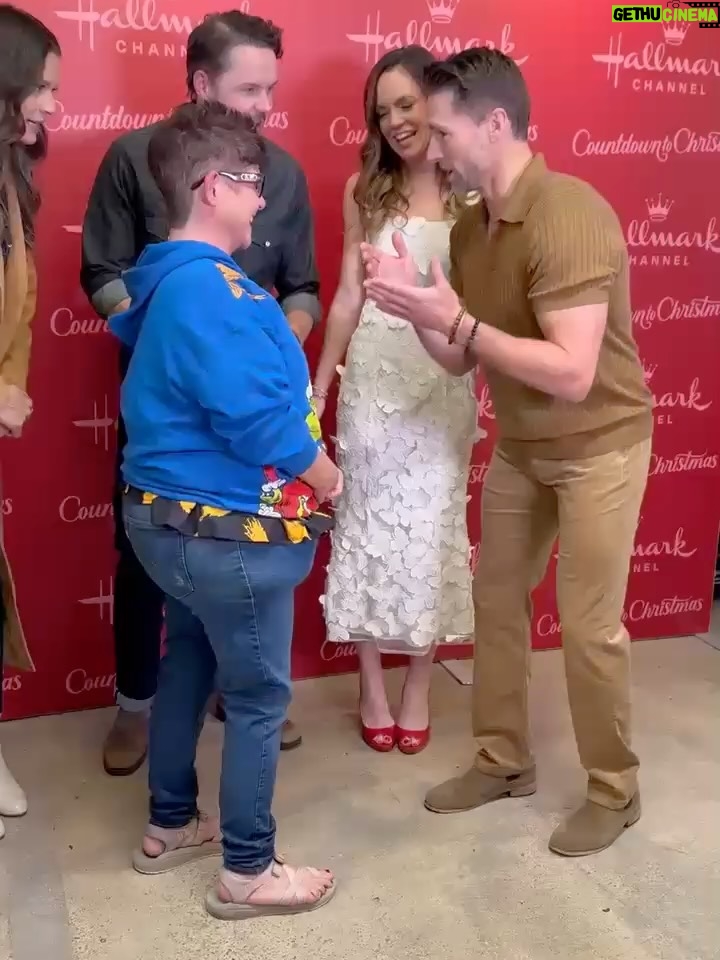 Kimberley Sustad - 10.7K Likes - We came, we conquered, we kicked off our Christmas movie season in the most incredible way, with all of you! The @hallmarkchannel community is a beautiful thing. One you have all created with your love for these movies, and your love for each other.  I am very grateful to be a part of it. I’ll sing happy birthday for you a million times, though Andrew Walker started to check ID’s, and I’ll always have a hug. Love you all. Enjoy the movies, and thank you @hallmarkchannel for all the beautiful memories and all you do to bring us together.  @mrsjp24 , @jenniowa , @taterasme Thank you for these movies. 

@anniehowellpr and @shainaraejulian I owe some of the best times of my life to you, thank you. 

To all of you… You’re the inspiration :)
#countdowntochristmas
